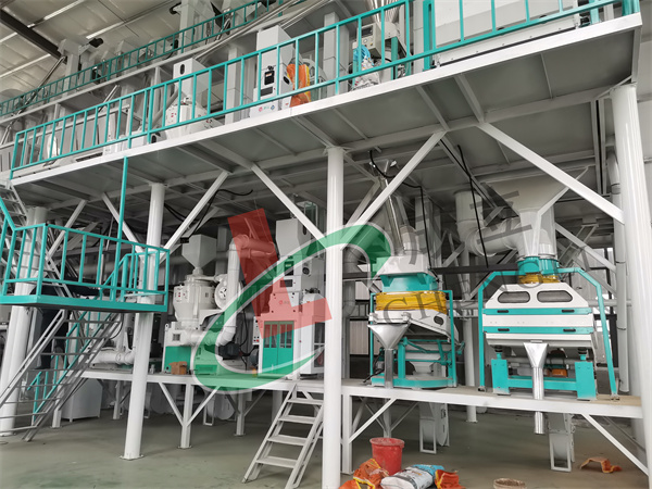 100噸小米加工機械設(shè)備